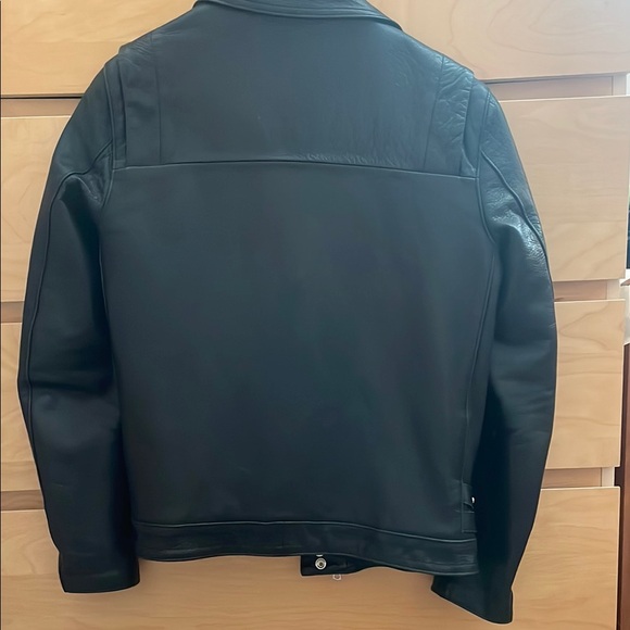 John Elliott Original Leather Rider Jacket - Picture 7 of 7